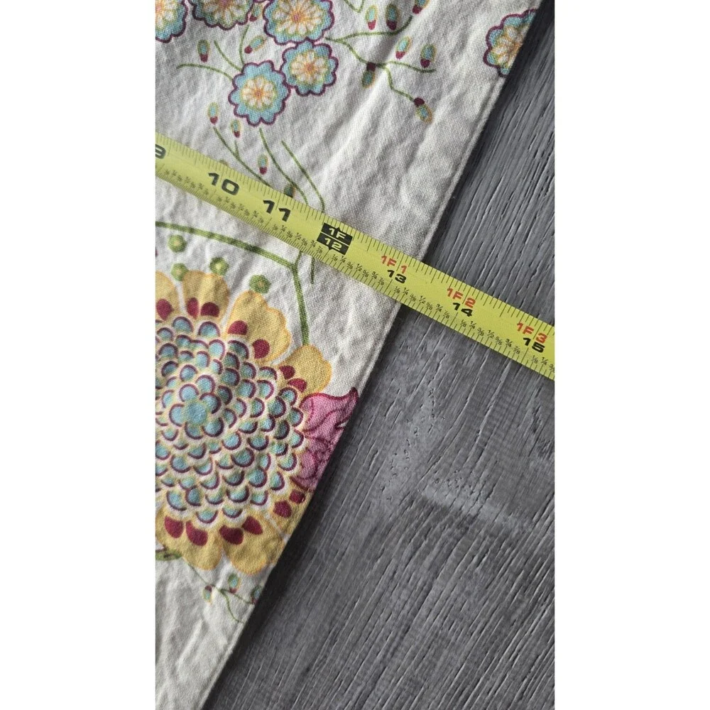Pier 1 Floral Table Runner Floral Vibrant Colors